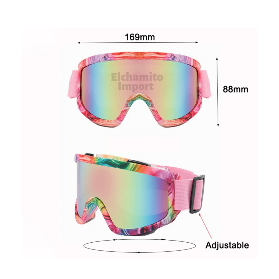 Antiparra Lentes De Nieve Para Adultos Ski Y Snowboard